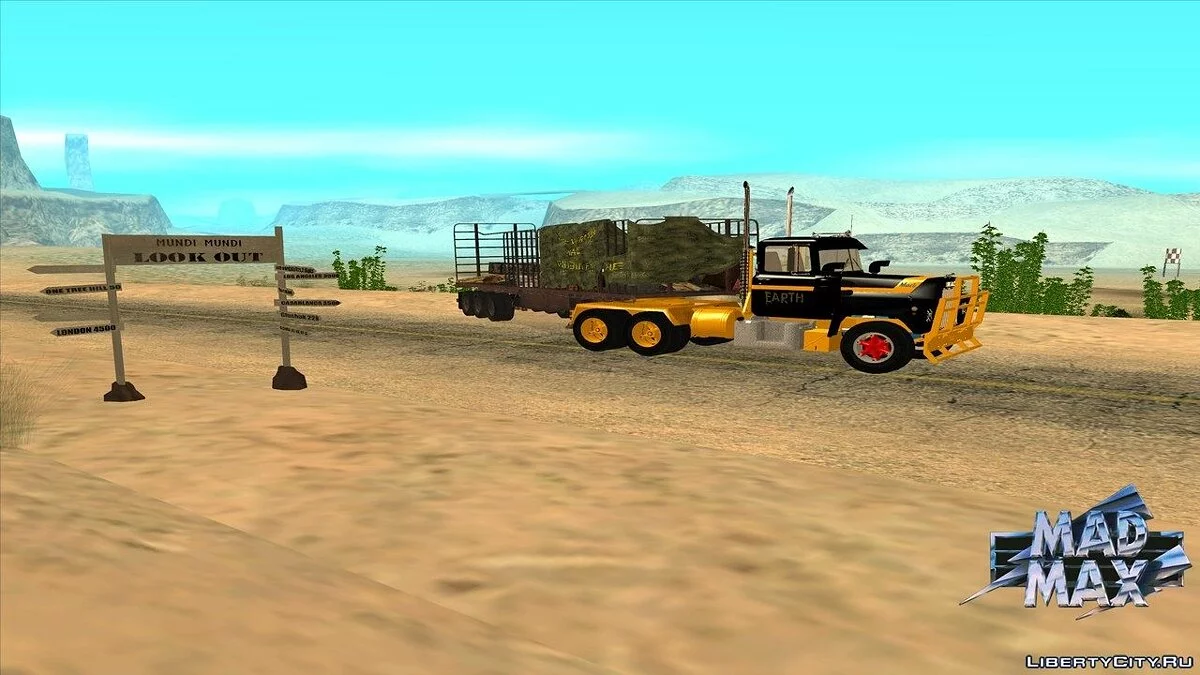 GTA Mad Max The Road Warrior (build 0.38) / GTA San Andreas