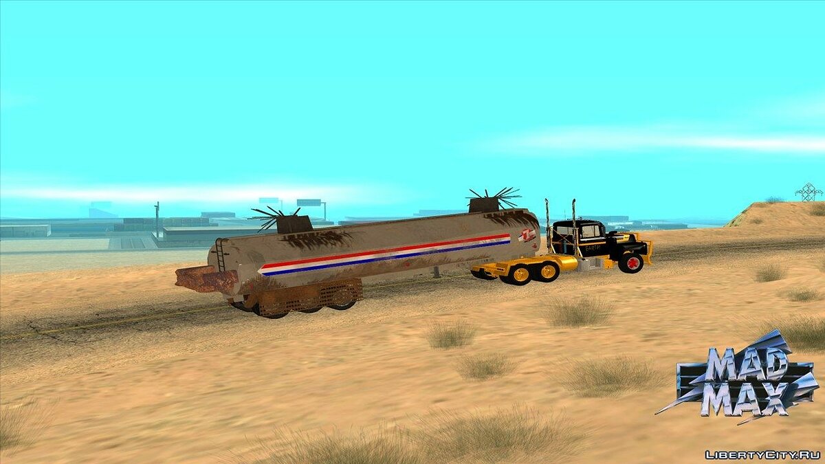 Скачать GTA Mad Max The Road Warrior (build 0.38) для GTA San Andreas