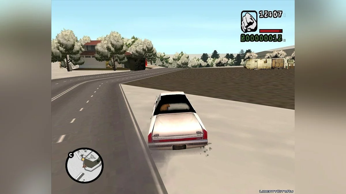 GTA Купянск 0.9 (Winter edition) / GTA San Andreas