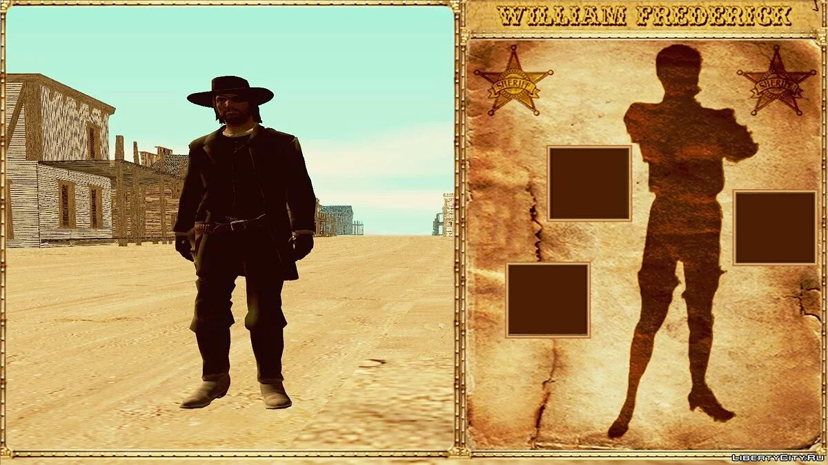 GTA Red Dead Revolver Wild West Beta 1 / GTA San Andreas