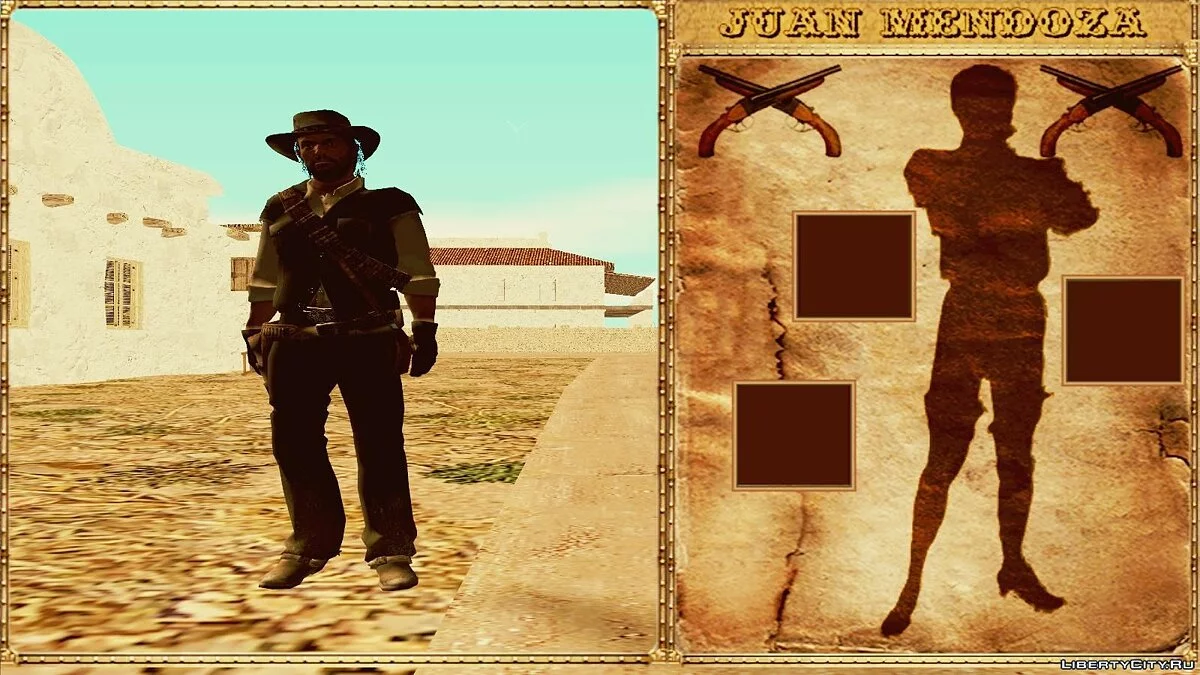 GTA Red Dead Revolver Wild West Beta 1 / GTA San Andreas
