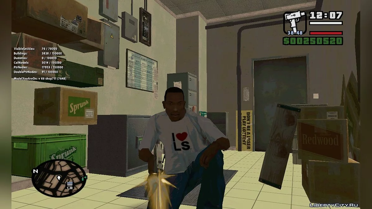 Интерьер магазина из GTA 5 для GTA ViSA BETA 3.2 / GTA San Andreas