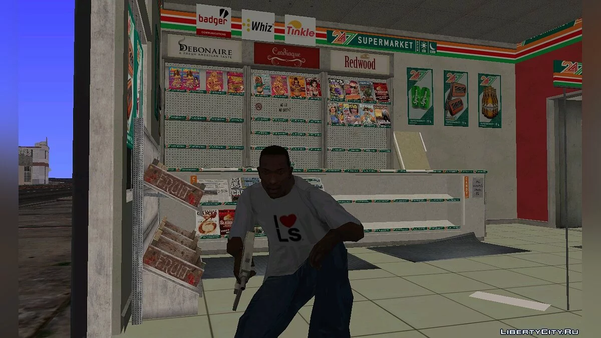 Интерьер магазина из GTA 5 для GTA ViSA BETA 3.2 / GTA San Andreas
