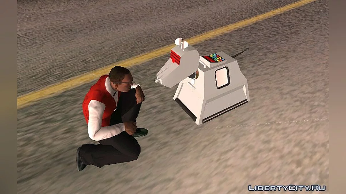 Доктор Кто: Вторжение Далеков v4.0 / GTA San Andreas