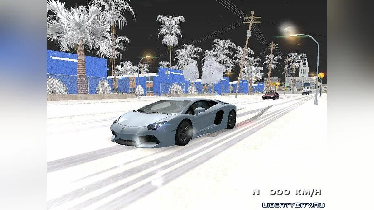 Snow Mod MegaPack v1.0 / GTA San Andreas