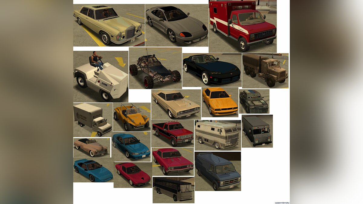 90s Atmosphere Vehicles Pack Reborn (Final) для GTA San Andreas - Картинка #6