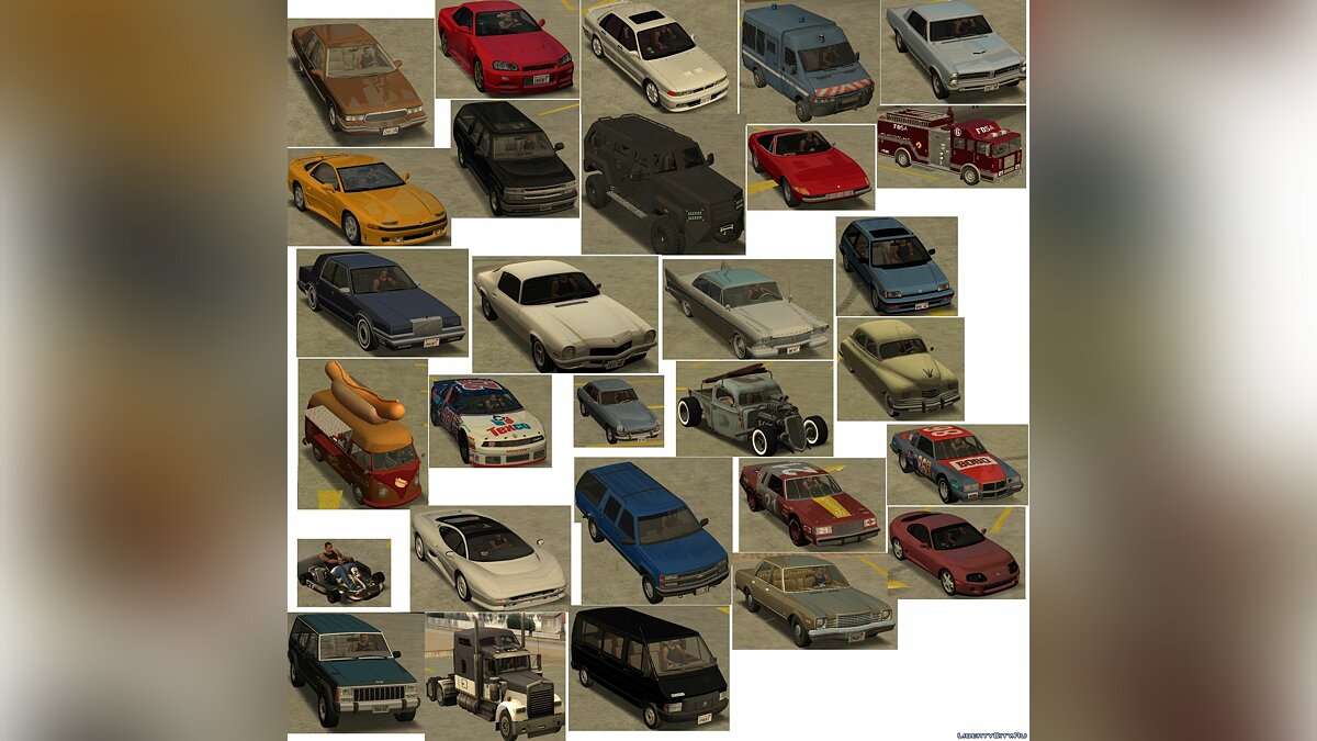 90s Atmosphere Vehicles Pack Reborn (Final) для GTA San Andreas - Картинка #5