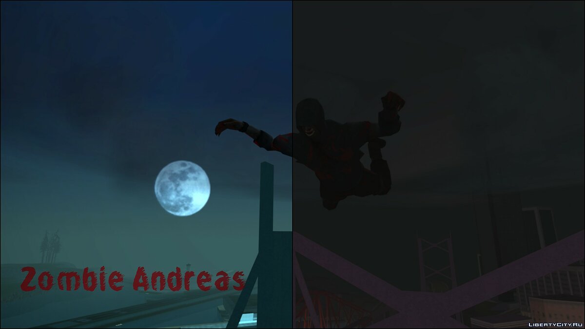Zombie Andreas 4.0 (Сильно устарело, имеется Complete версия) для GTA San Andreas - Картинка #1
