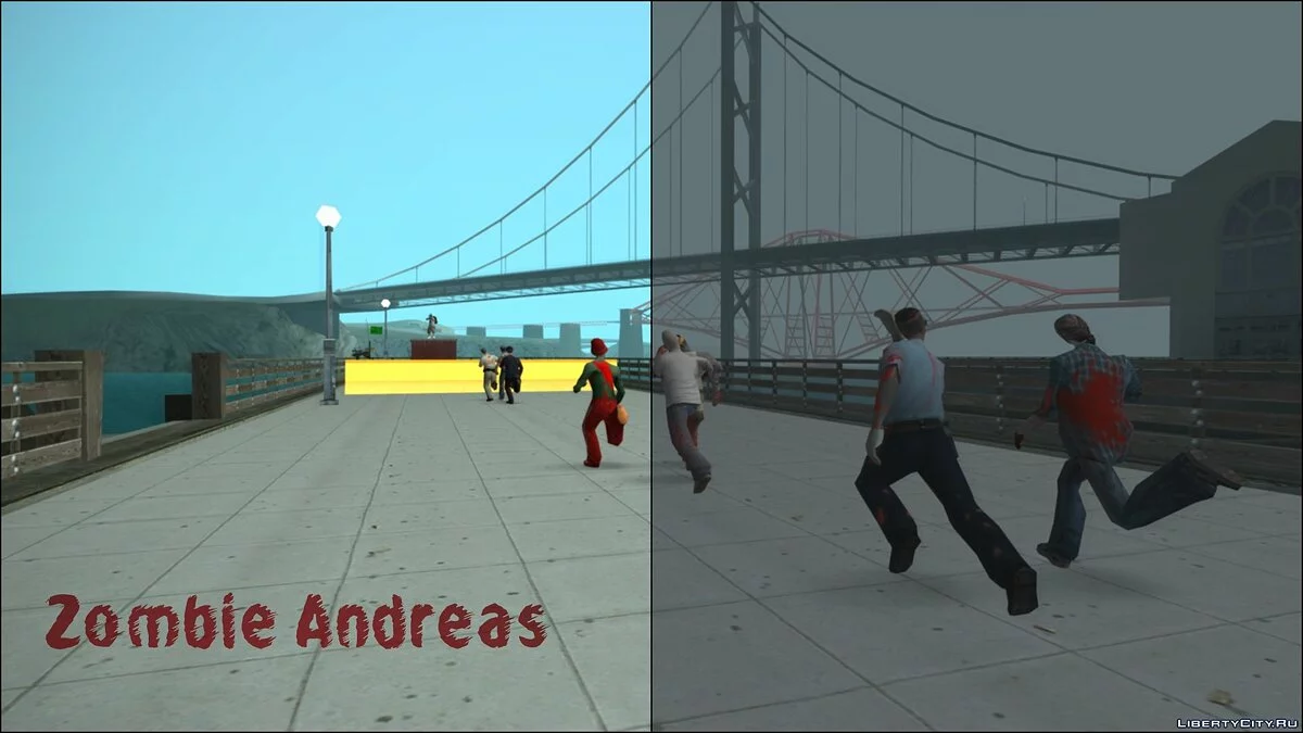 Zombie Andreas 4.0 (Сильно устарело, имеется Complete версия) / GTA San Andreas