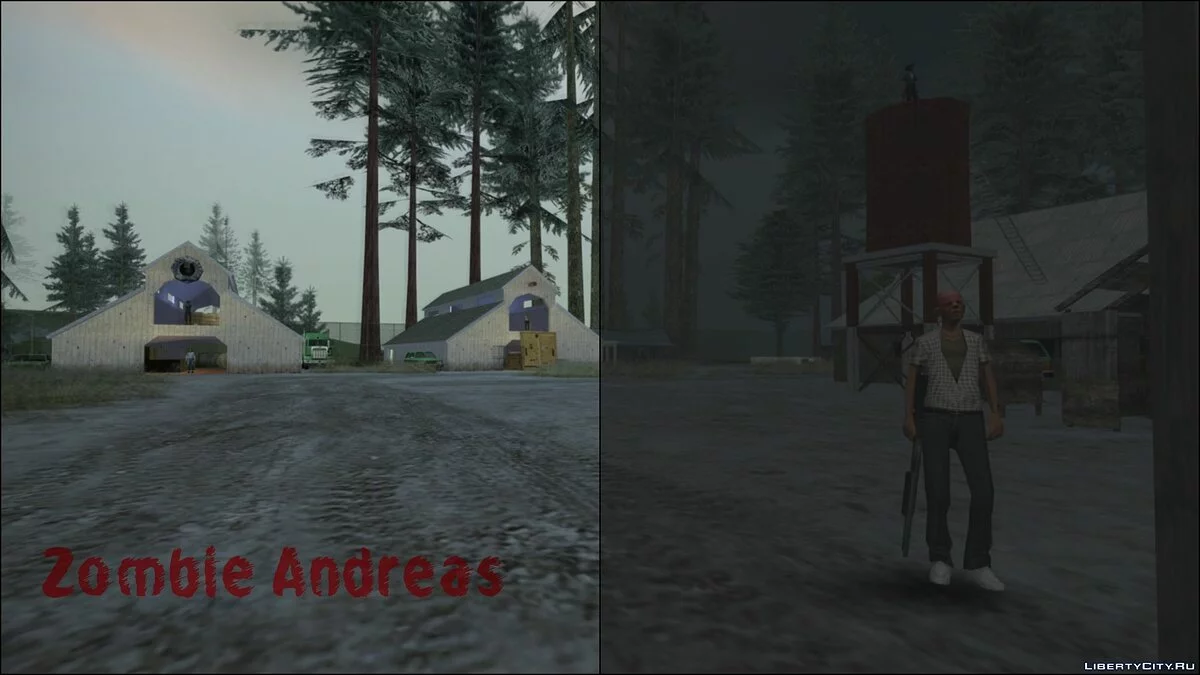 Zombie Andreas 4.0 (Сильно устарело, имеется Complete версия) / GTA San Andreas