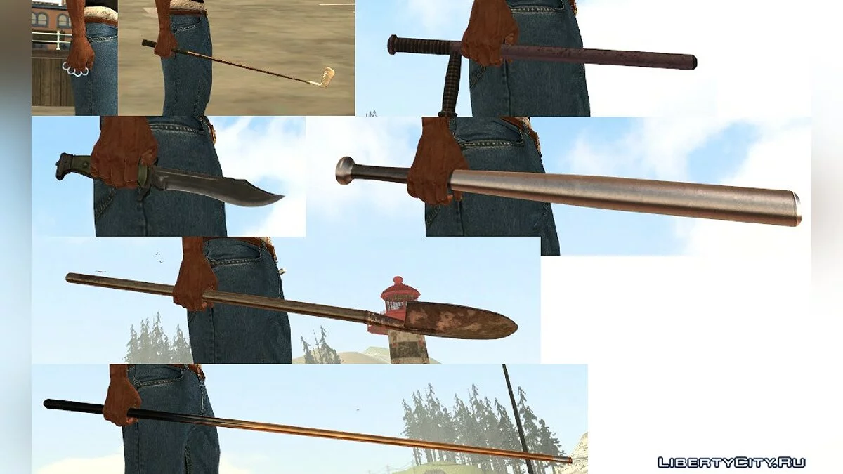 90's AWP Reborn NormalMap + RWC / GTA San Andreas