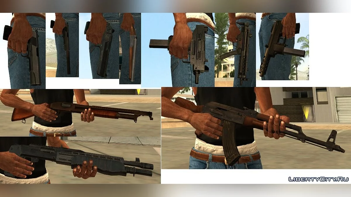 90's AWP Reborn NormalMap + RWC / GTA San Andreas