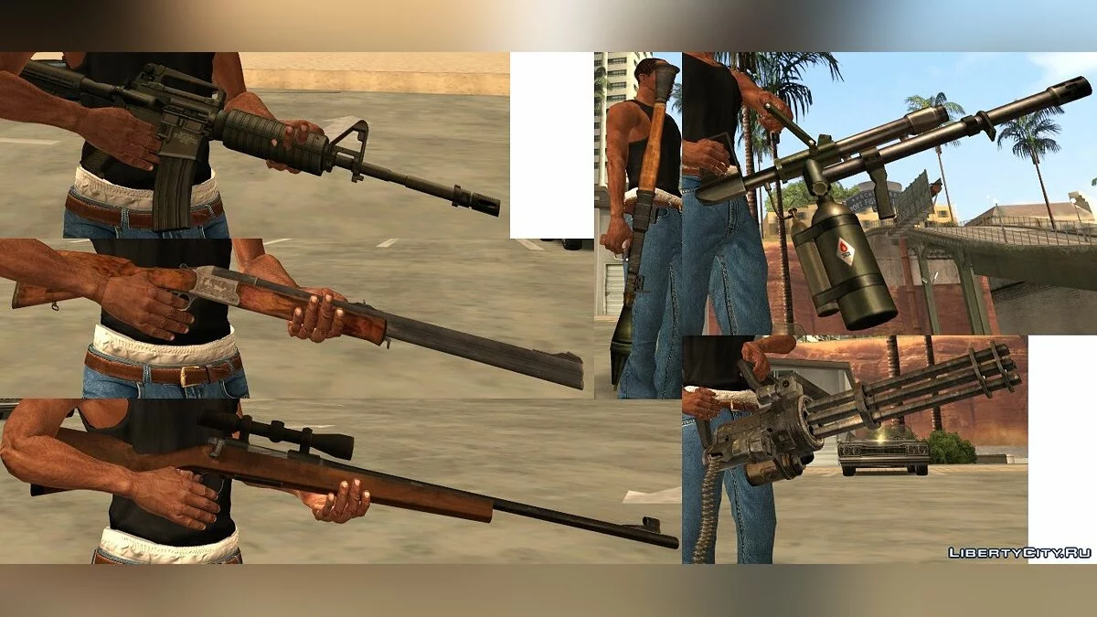 90's AWP Reborn NormalMap + RWC / GTA San Andreas