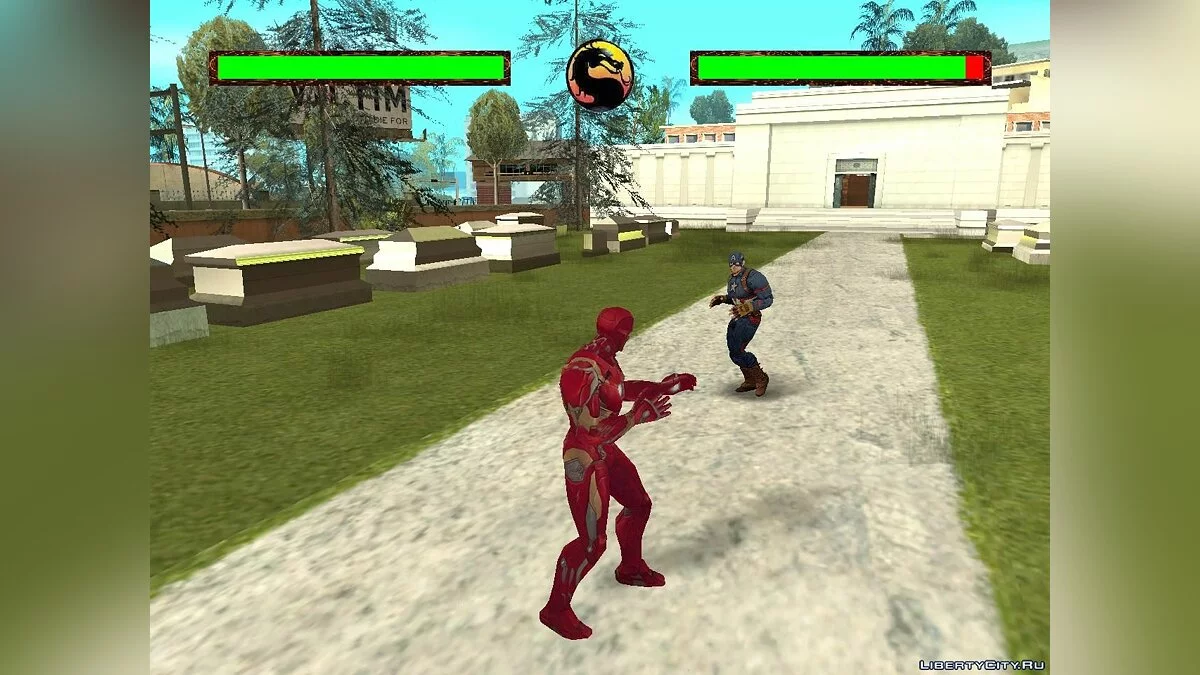 Avengers: Civil War / Мстители: Гражданская война (демо) / GTA San Andreas