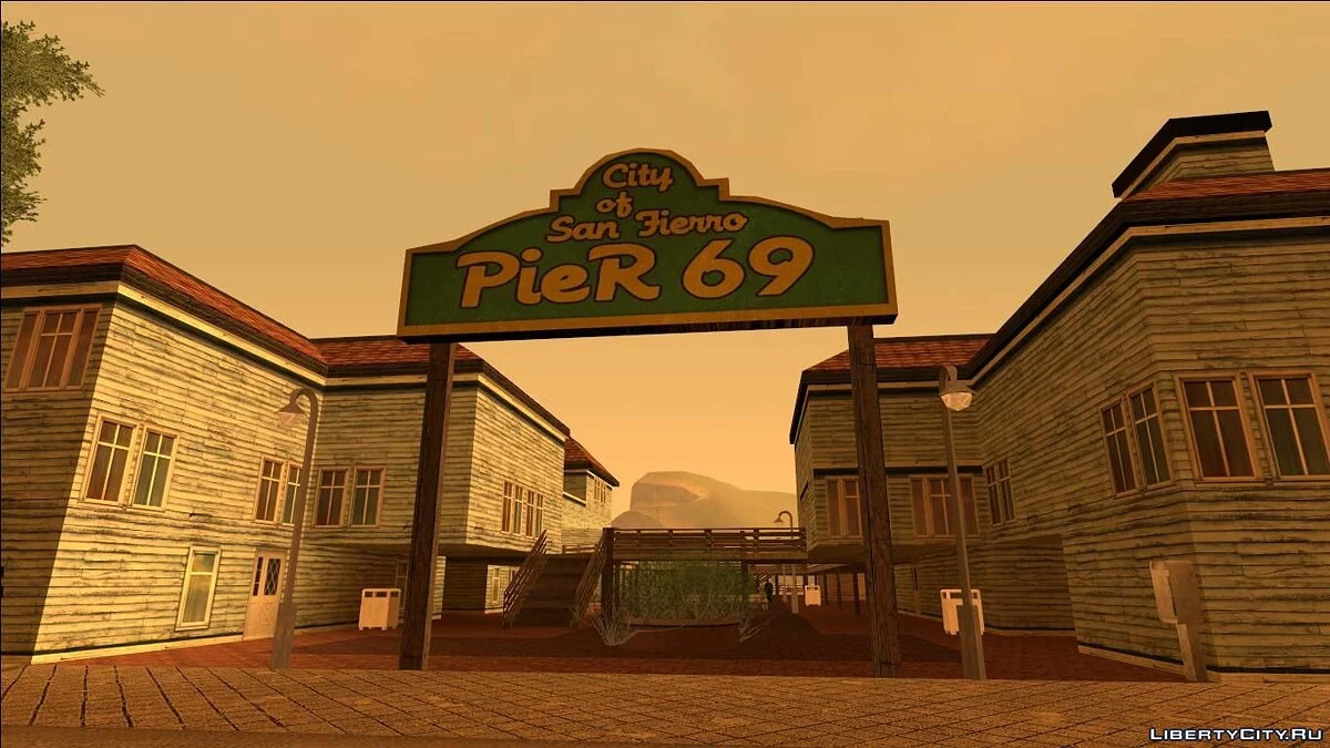 Полный ретекстур Сан-Андреаса - SRt3 MipMap v1.01 + Fix / GTA San Andreas