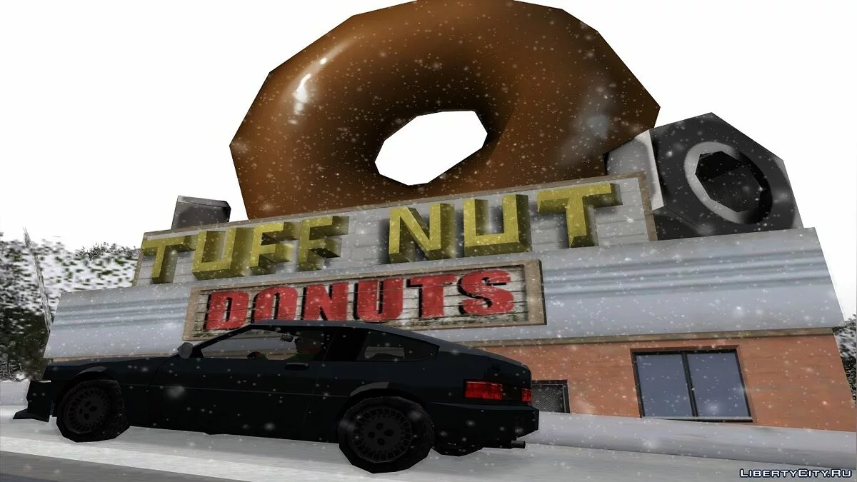 Snow-Andreas v5.0 - Зимний мод для слабых ПК / GTA San Andreas