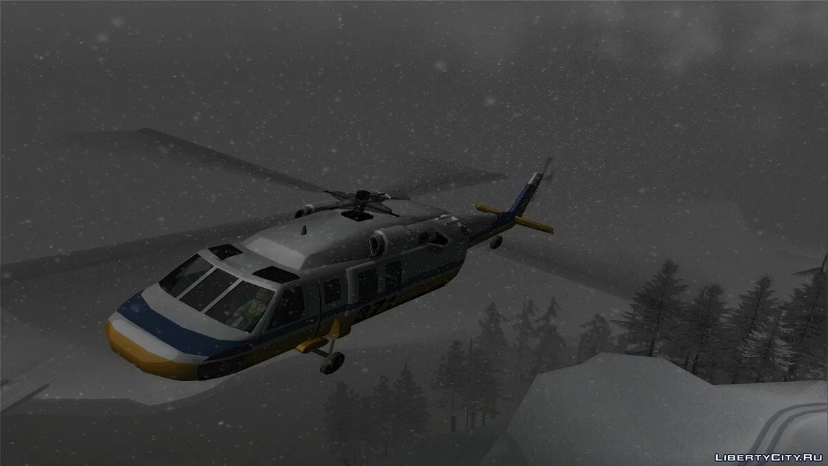 Snow-Andreas v5.0 - Зимний мод для слабых ПК / GTA San Andreas