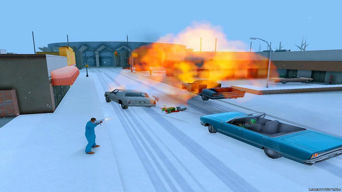 Winter Mod / GTA San Andreas