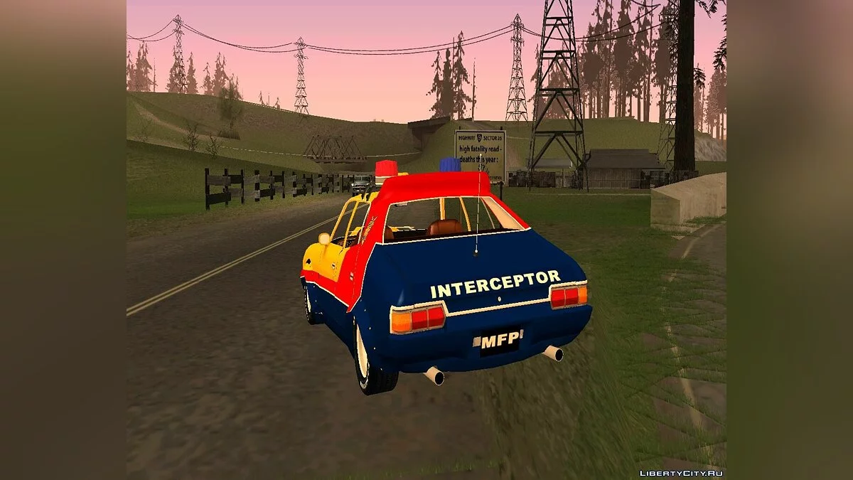 GTA: Mad Max The Road Warrior v 0.44 / GTA San Andreas