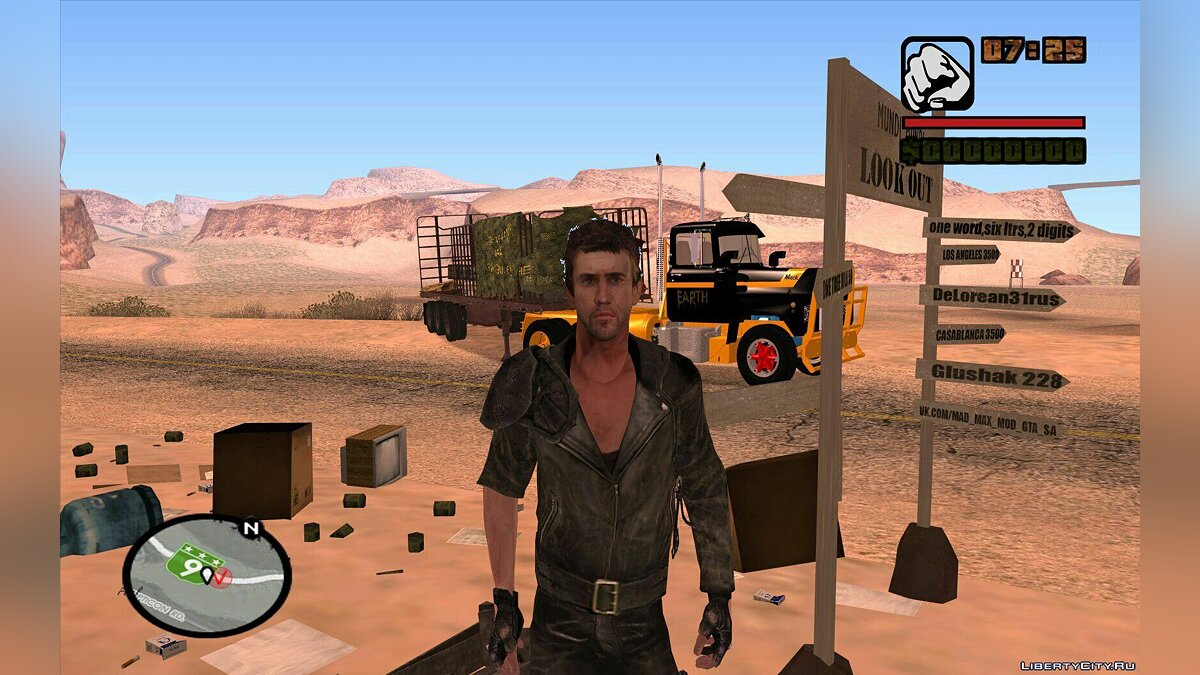 Скачать GTA: Mad Max The Road Warrior v 0.44 для GTA San Andreas