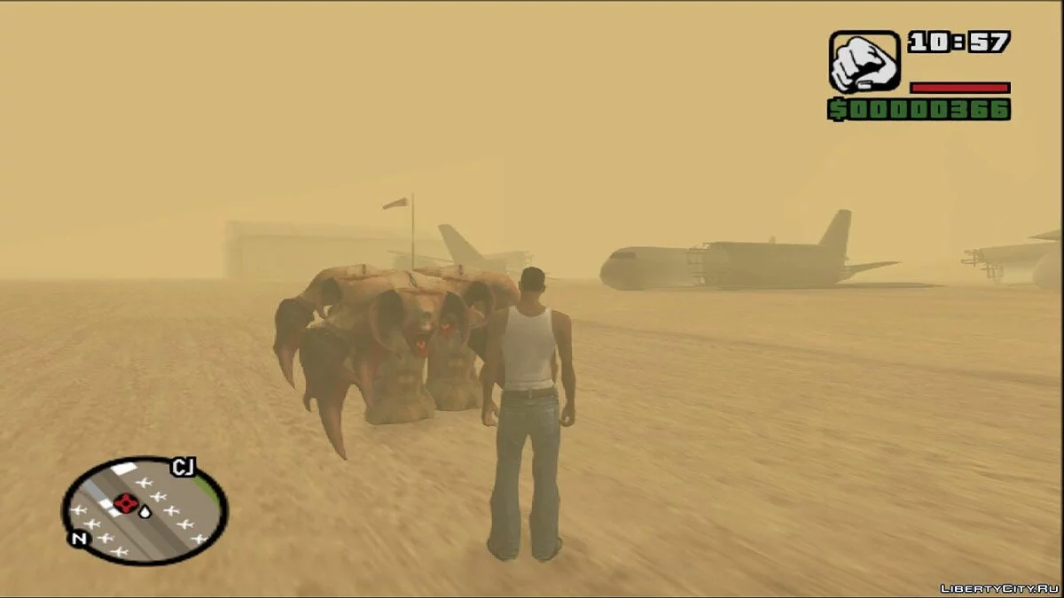 Misterix Mod для PlayStation 2 / GTA San Andreas