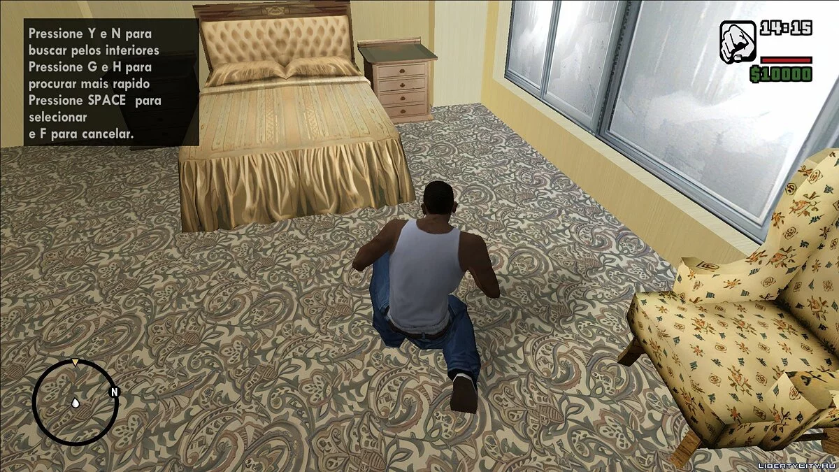 HQ Текстуры интерьеров - Interiors ESRGAN Upscale v0.1 / GTA San Andreas