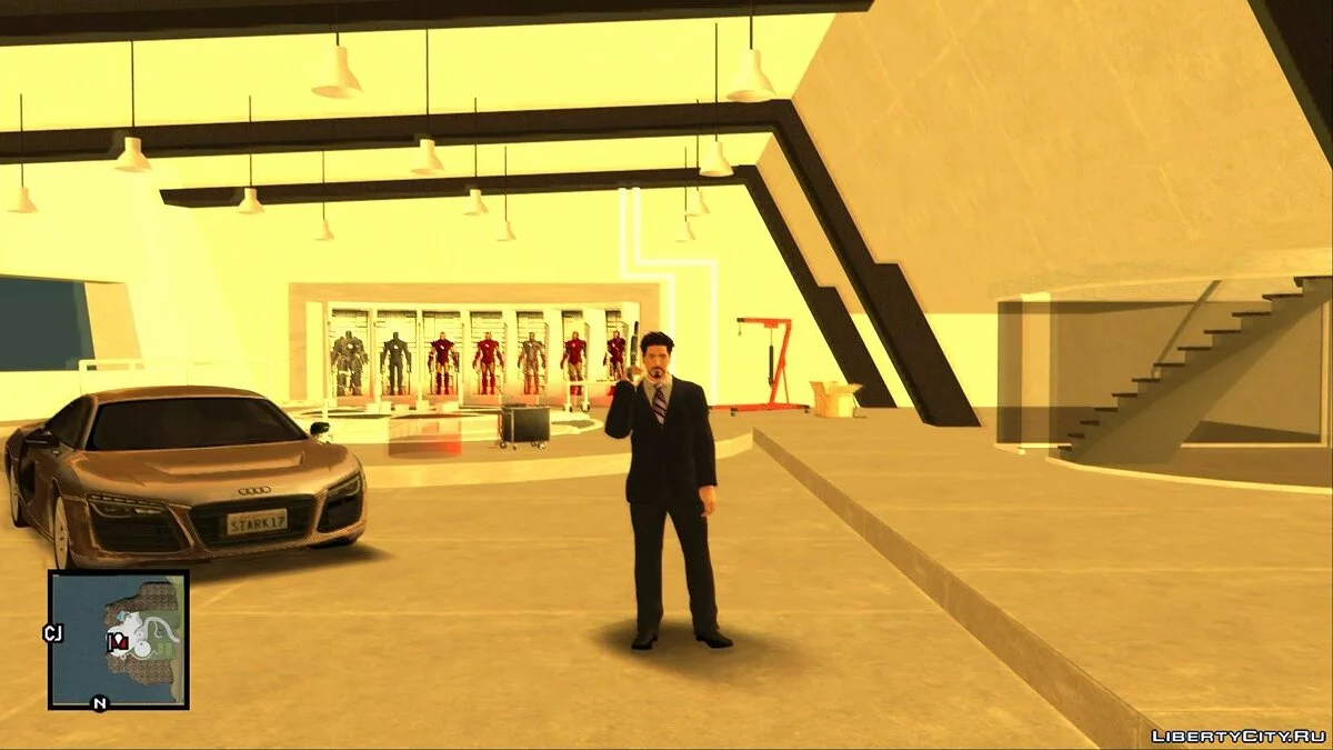 Мод  на Железного человека / GTA San Andreas
