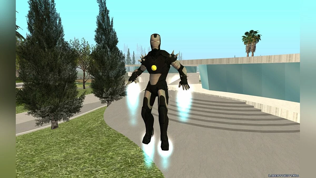 Мод  на Железного человека / GTA San Andreas