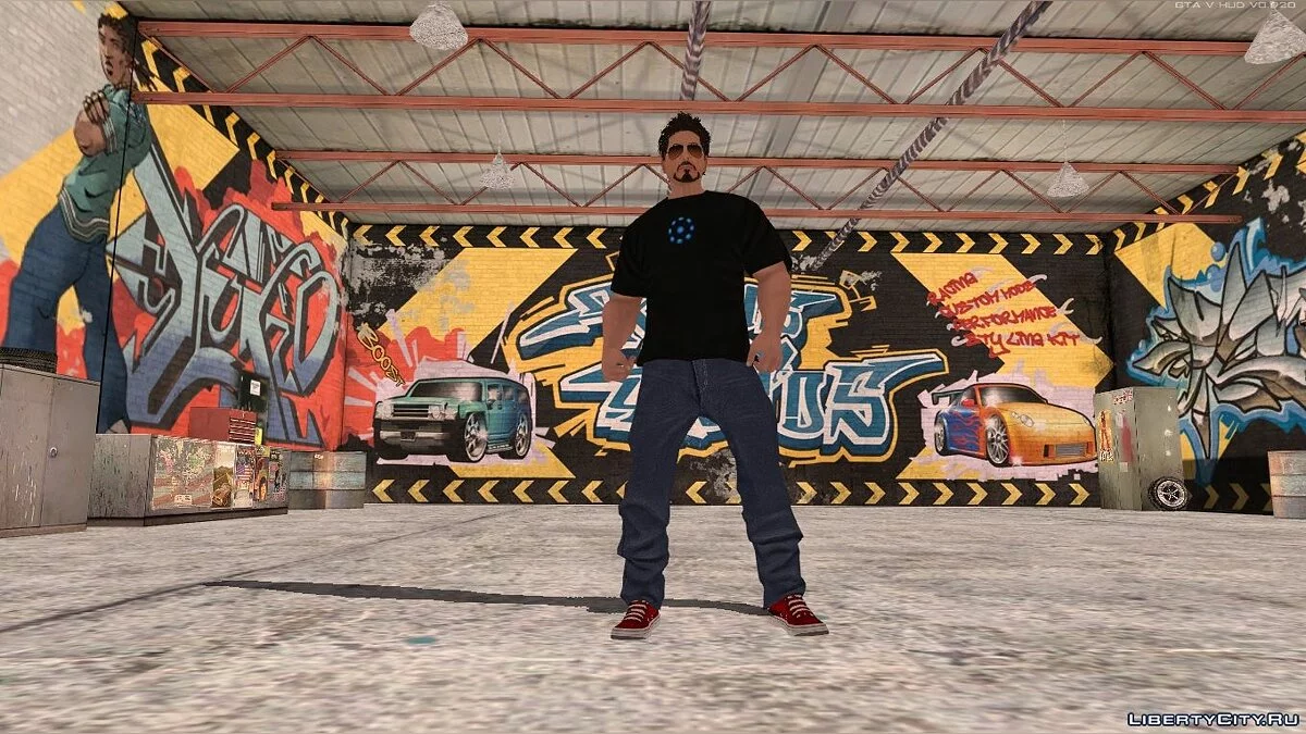 Мод  на Железного человека / GTA San Andreas