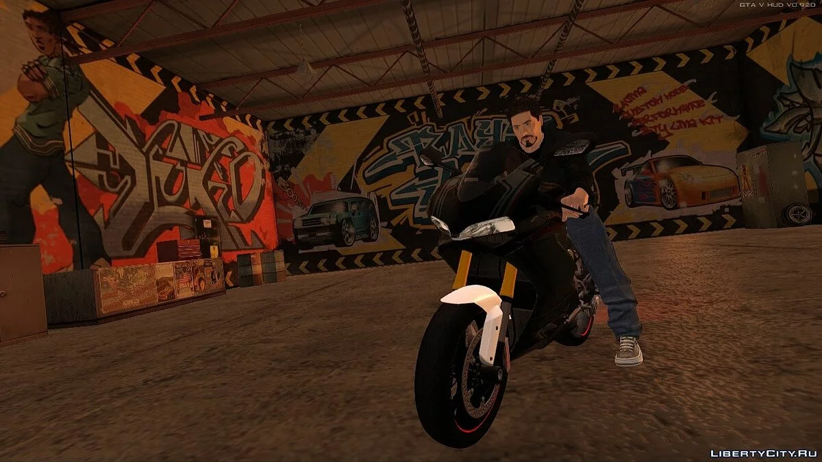 Мод  на Железного человека / GTA San Andreas