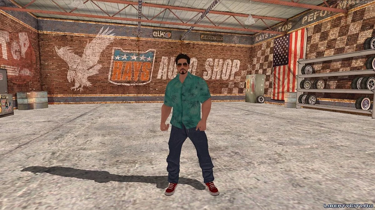 Мод  на Железного человека / GTA San Andreas
