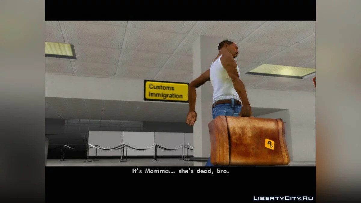 GTA San Andreas PS2 mod (1.0) / GTA San Andreas