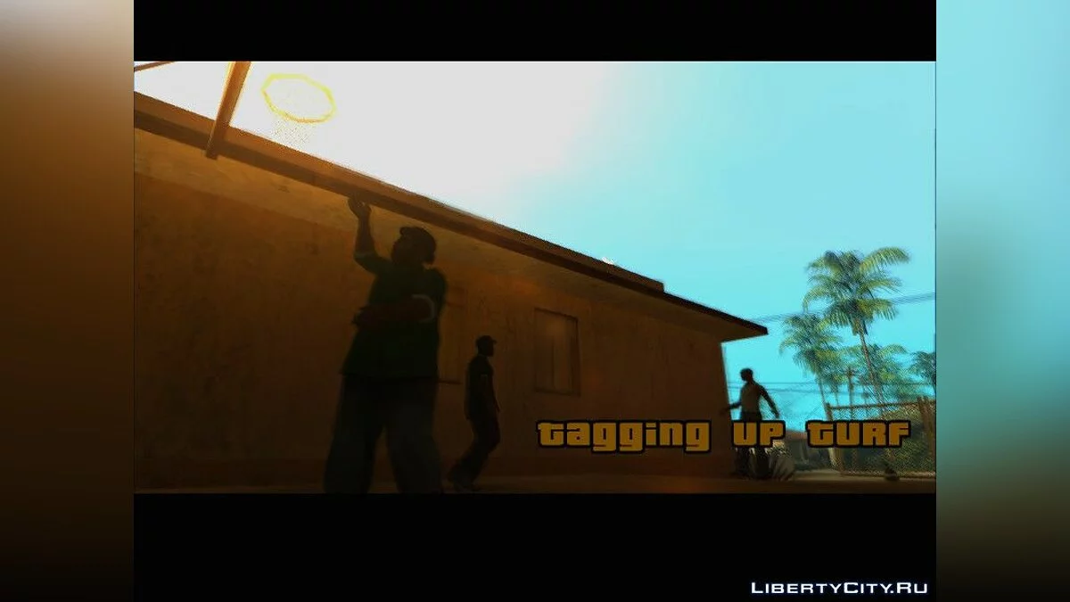 GTA San Andreas PS2 mod (1.0) / GTA San Andreas