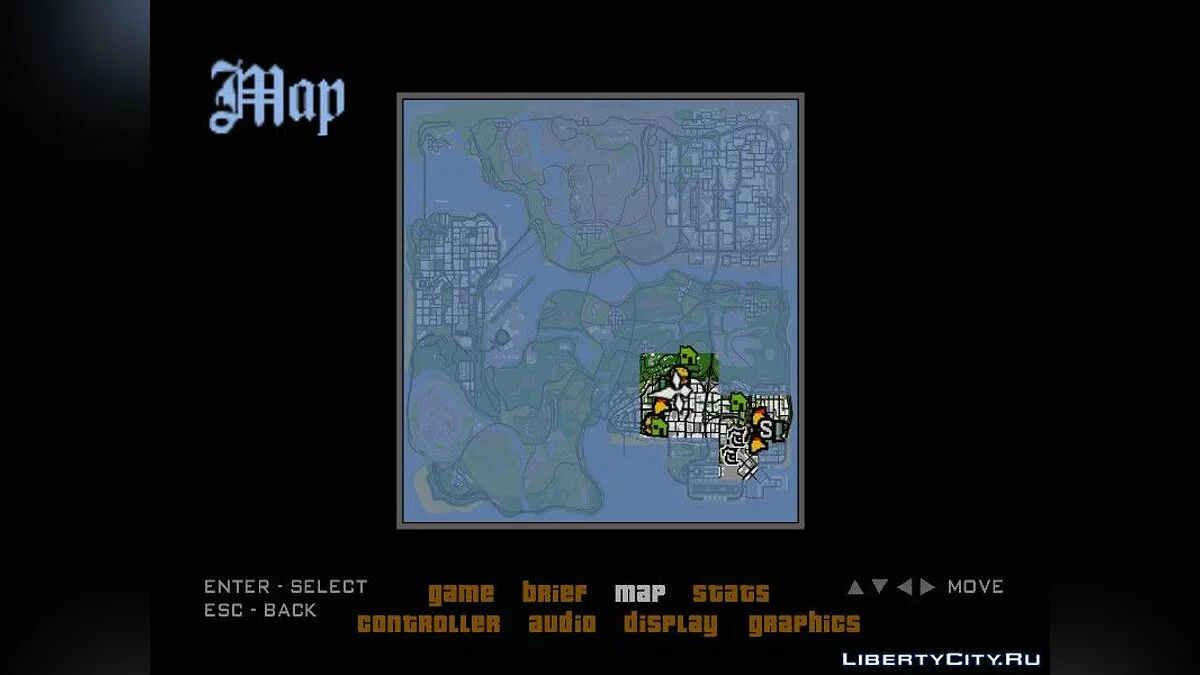 GTA San Andreas PS2 mod (1.0) / GTA San Andreas