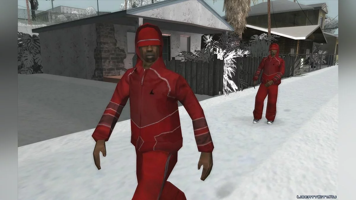 SA Snow Conversion (Обновление от 20.12.20) / GTA San Andreas