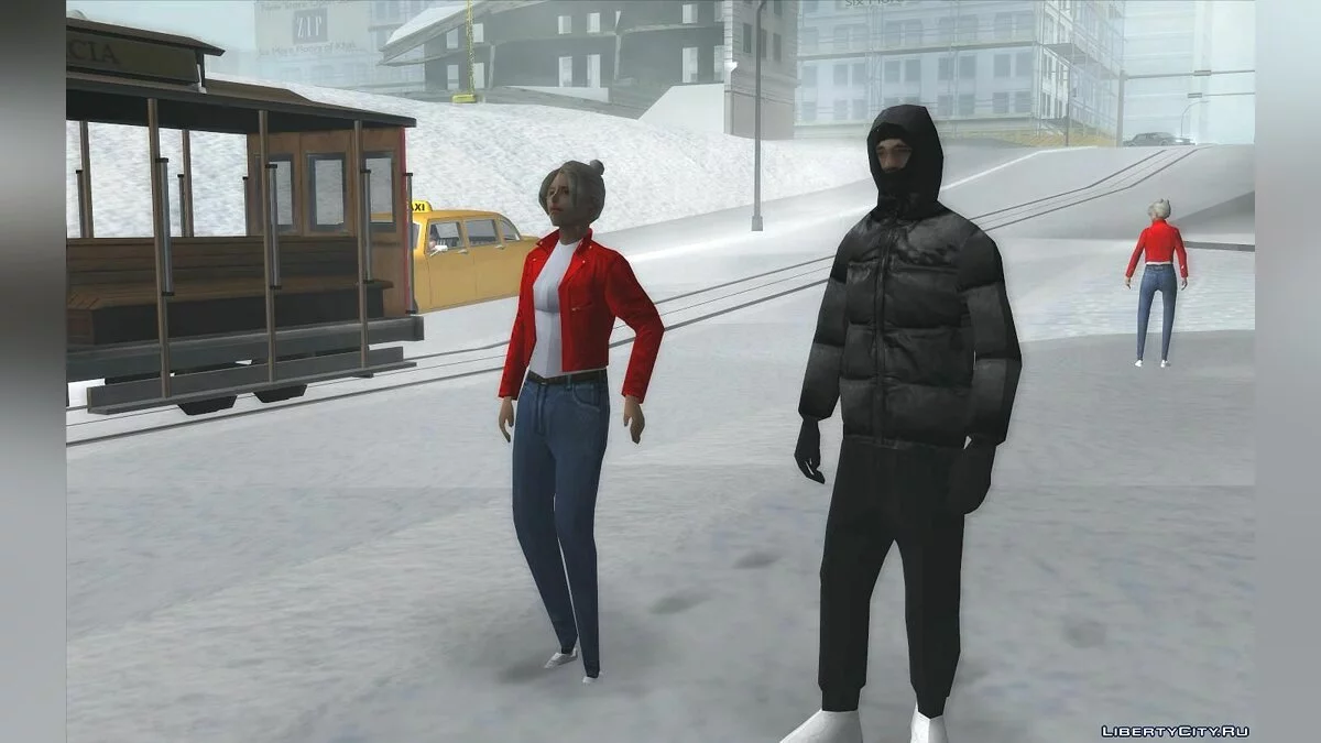 SA Snow Conversion (Обновление от 20.12.20) / GTA San Andreas