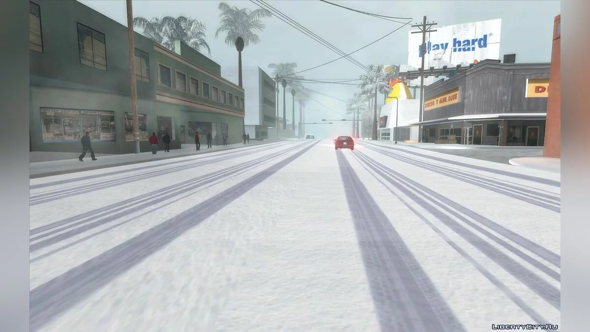 SA Snow Conversion (Обновление от 20.12.20) / GTA San Andreas