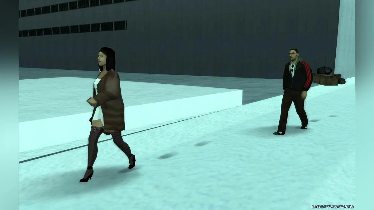 SA Snow Conversion (Обновление от 20.12.20) / GTA San Andreas