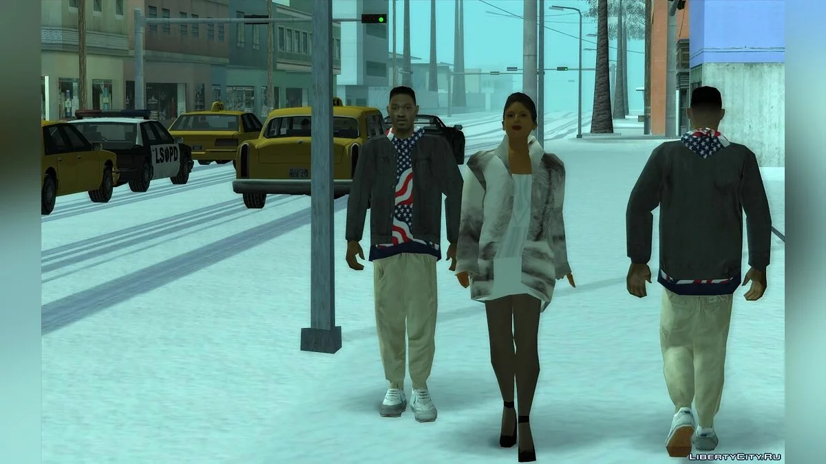 SA Snow Conversion (Обновление от 20.12.20) / GTA San Andreas