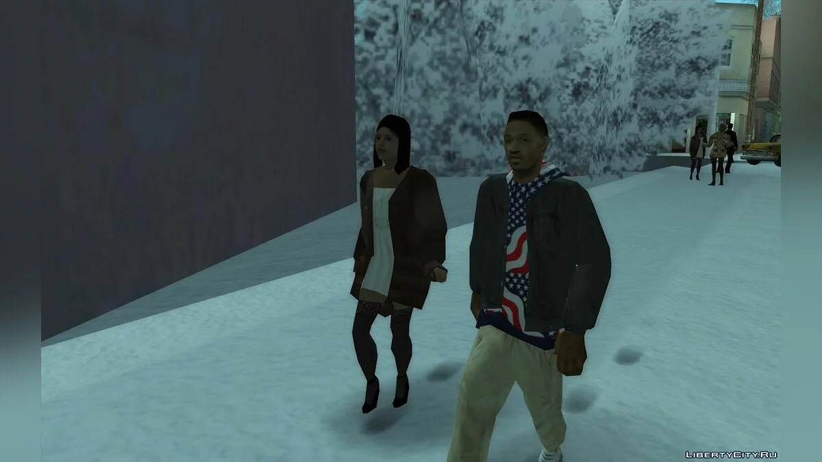 SA Snow Conversion (Обновление от 20.12.20) / GTA San Andreas