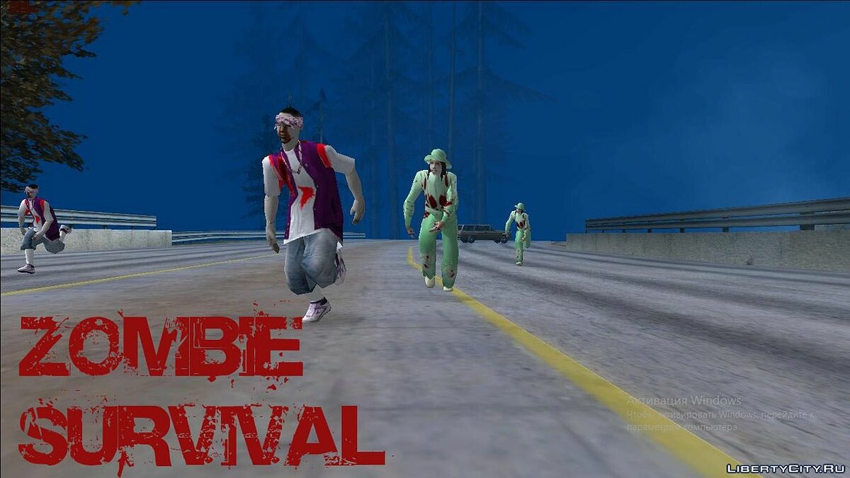 Скачать Zombie Survival Rethink Beta 0.0.1 для GTA San Andreas