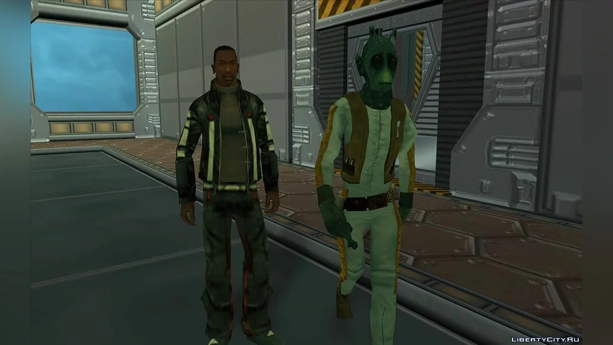 GTA Anderius: Alien City (Поддержка ModLoader) / GTA San Andreas