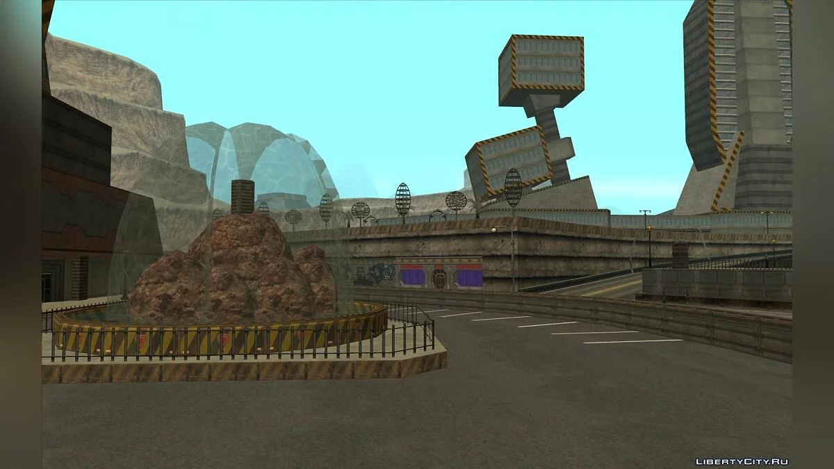 GTA Anderius: Alien City (Поддержка ModLoader) / GTA San Andreas