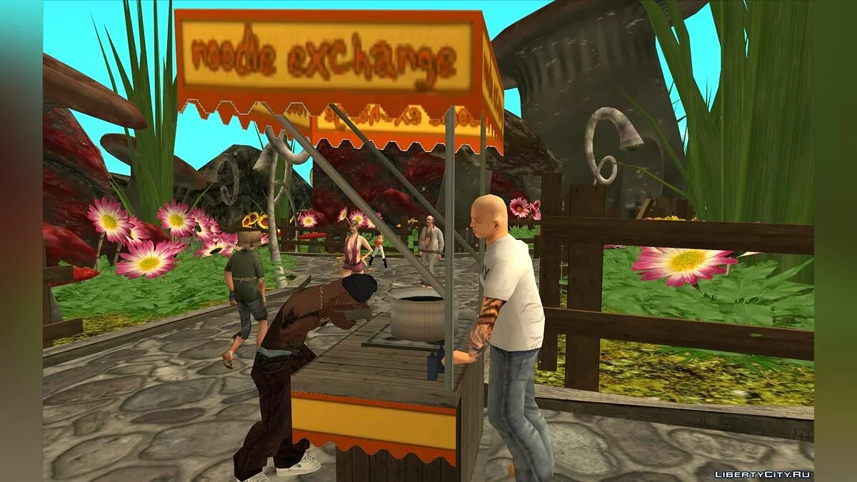 GTA Mushroomia (Поддержка ModLoader) / GTA San Andreas