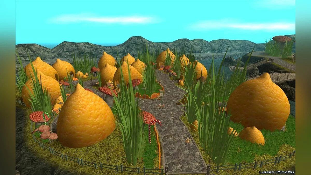 GTA Mushroomia (Поддержка ModLoader) / GTA San Andreas
