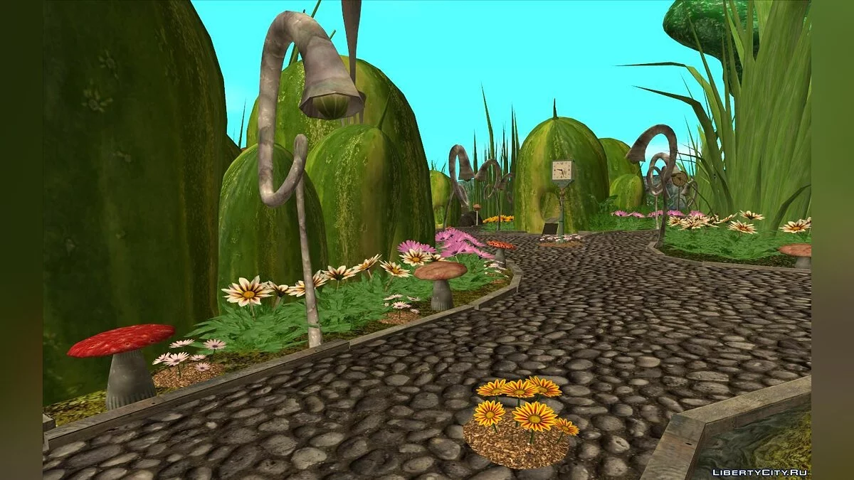 GTA Mushroomia (Поддержка ModLoader) / GTA San Andreas