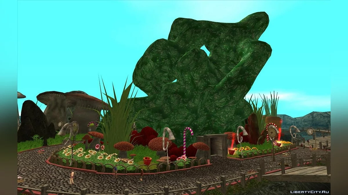 GTA Mushroomia (Поддержка ModLoader) / GTA San Andreas