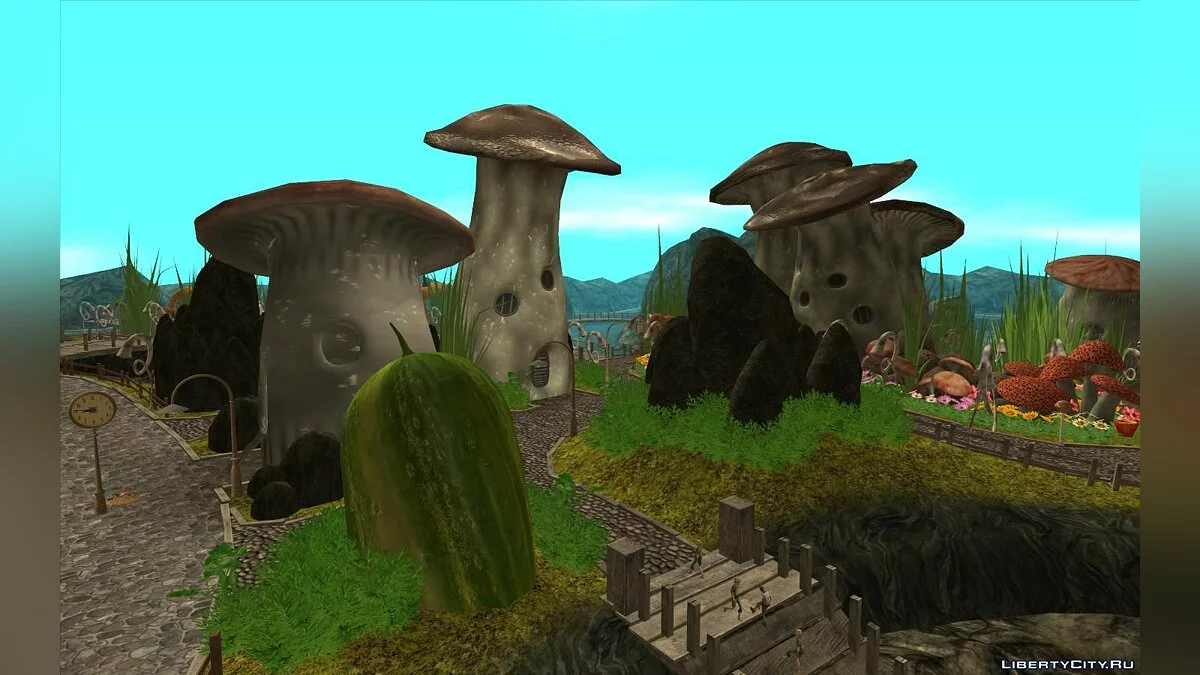 GTA Mushroomia (Поддержка ModLoader) / GTA San Andreas