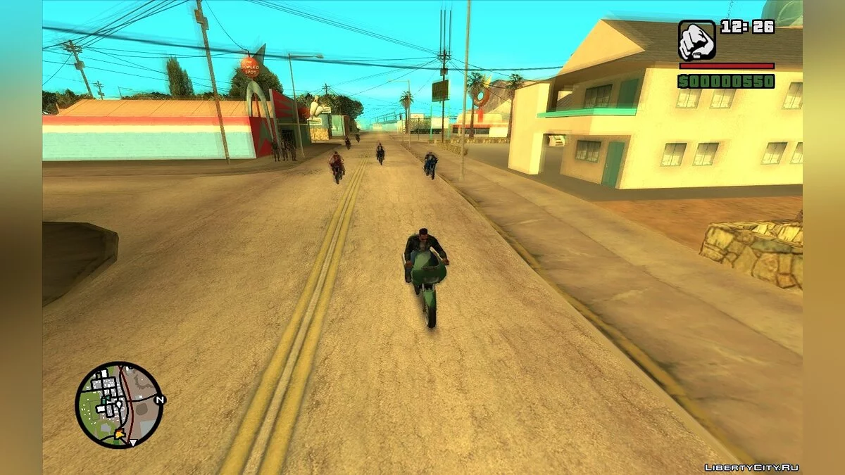 Hell On Wheels - новая сюжетная линия (Поддержка ModLoader) / GTA San Andreas