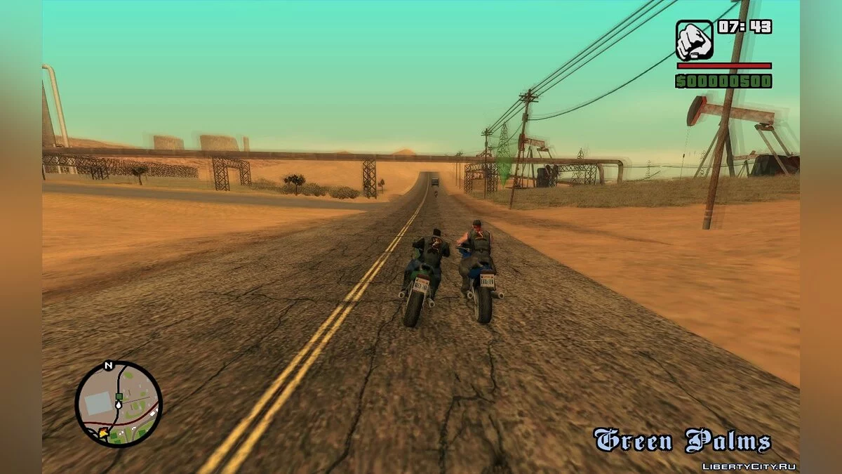 Hell On Wheels - новая сюжетная линия (Поддержка ModLoader) / GTA San Andreas